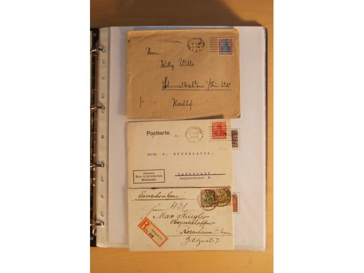 1872/1932, gestempelte Sammlung mit Mi.-Nr. 24 (Fotoattest Hennies BPP), 28 (Fotoattest Sommer BPP), Bl.1 etc., dabei auch et