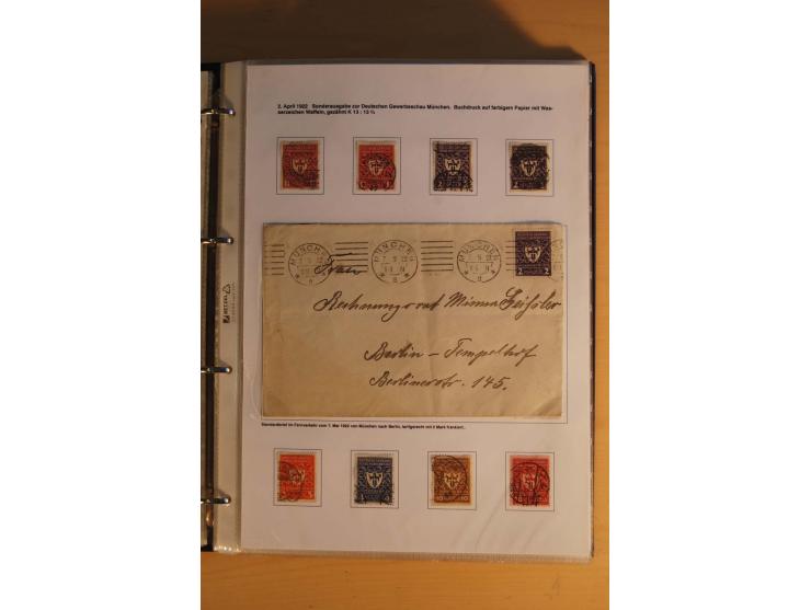 1872/1932, gestempelte Sammlung mit Mi.-Nr. 24 (Fotoattest Hennies BPP), 28 (Fotoattest Sommer BPP), Bl.1 etc., dabei auch et