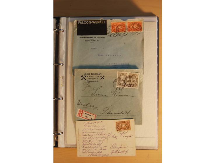 1872/1932, gestempelte Sammlung mit Mi.-Nr. 24 (Fotoattest Hennies BPP), 28 (Fotoattest Sommer BPP), Bl.1 etc., dabei auch et