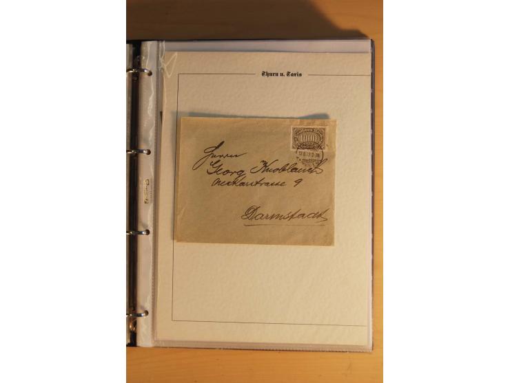 1872/1932, gestempelte Sammlung mit Mi.-Nr. 24 (Fotoattest Hennies BPP), 28 (Fotoattest Sommer BPP), Bl.1 etc., dabei auch et