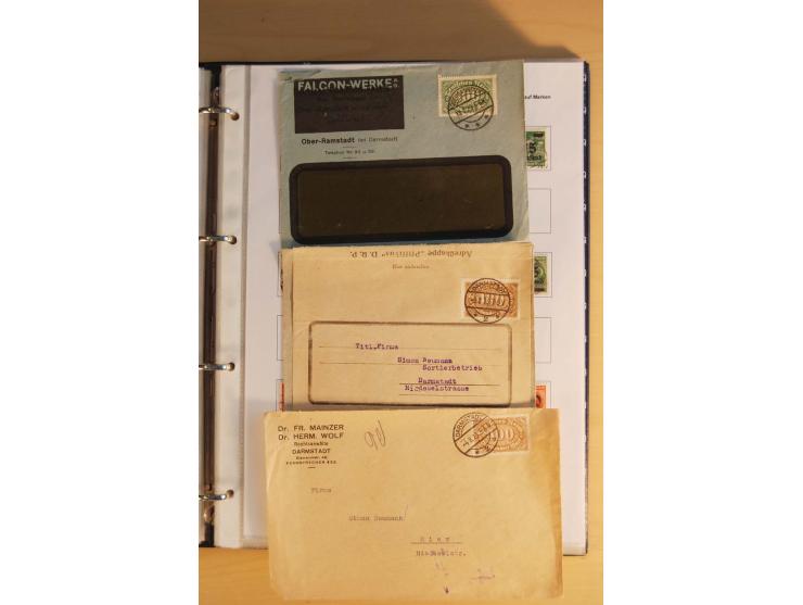 1872/1932, gestempelte Sammlung mit Mi.-Nr. 24 (Fotoattest Hennies BPP), 28 (Fotoattest Sommer BPP), Bl.1 etc., dabei auch et
