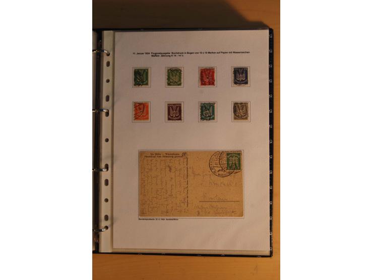 1872/1932, gestempelte Sammlung mit Mi.-Nr. 24 (Fotoattest Hennies BPP), 28 (Fotoattest Sommer BPP), Bl.1 etc., dabei auch et