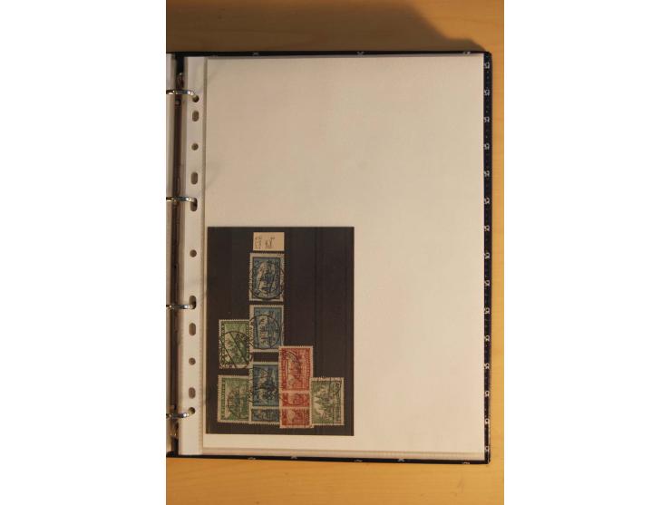 1872/1932, gestempelte Sammlung mit Mi.-Nr. 24 (Fotoattest Hennies BPP), 28 (Fotoattest Sommer BPP), Bl.1 etc., dabei auch et