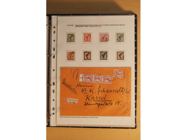 1872/1932, gestempelte Sammlung mit Mi.-Nr. 24 (Fotoattest Hennies BPP), 28 (Fotoattest Sommer BPP), Bl.1 etc., dabei auch et