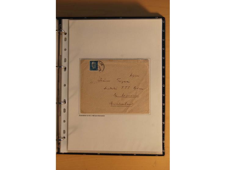 1872/1932, gestempelte Sammlung mit Mi.-Nr. 24 (Fotoattest Hennies BPP), 28 (Fotoattest Sommer BPP), Bl.1 etc., dabei auch et