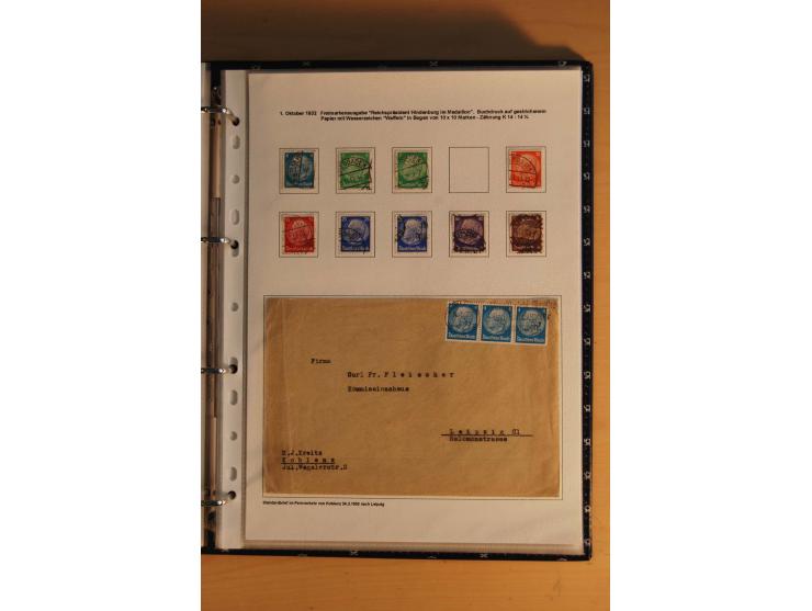 1872/1932, gestempelte Sammlung mit Mi.-Nr. 24 (Fotoattest Hennies BPP), 28 (Fotoattest Sommer BPP), Bl.1 etc., dabei auch et