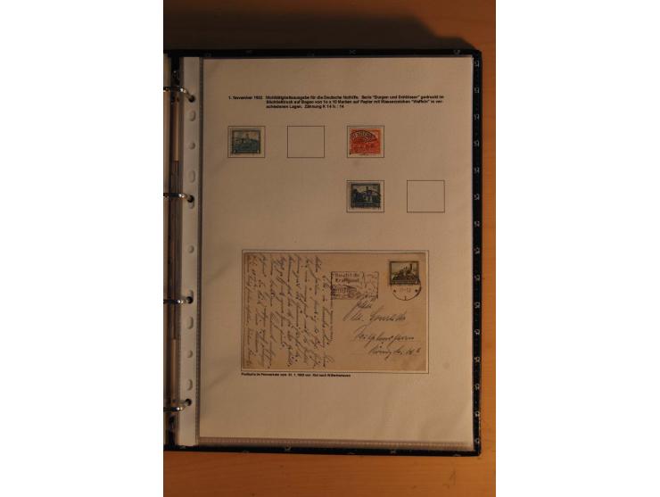 1872/1932, gestempelte Sammlung mit Mi.-Nr. 24 (Fotoattest Hennies BPP), 28 (Fotoattest Sommer BPP), Bl.1 etc., dabei auch et