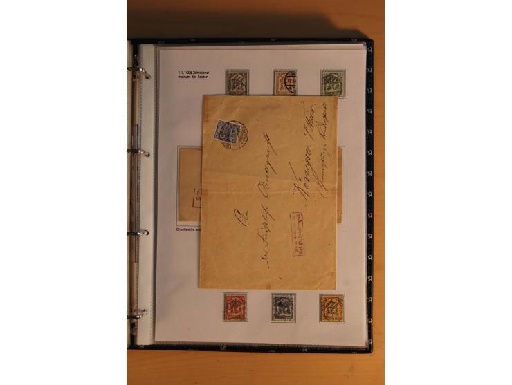 1872/1932, gestempelte Sammlung mit Mi.-Nr. 24 (Fotoattest Hennies BPP), 28 (Fotoattest Sommer BPP), Bl.1 etc., dabei auch et