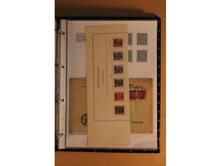 1872/1932, gestempelte Sammlung mit Mi.-Nr. 24 (Fotoattest Hennies BPP), 28 (Fotoattest Sommer BPP), Bl.1 etc., dabei auch et