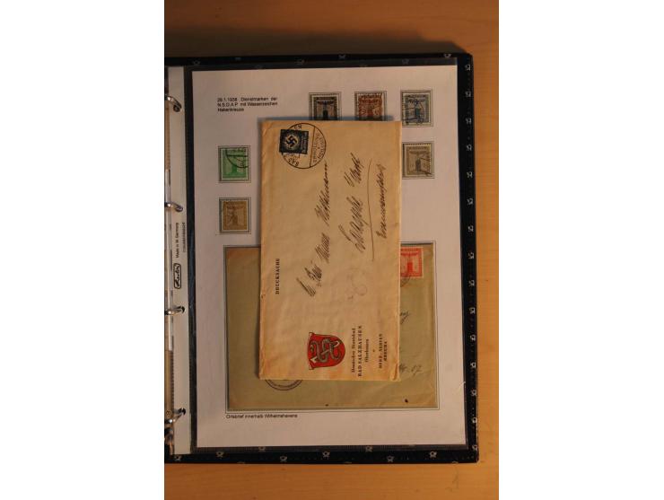 1872/1932, gestempelte Sammlung mit Mi.-Nr. 24 (Fotoattest Hennies BPP), 28 (Fotoattest Sommer BPP), Bl.1 etc., dabei auch et