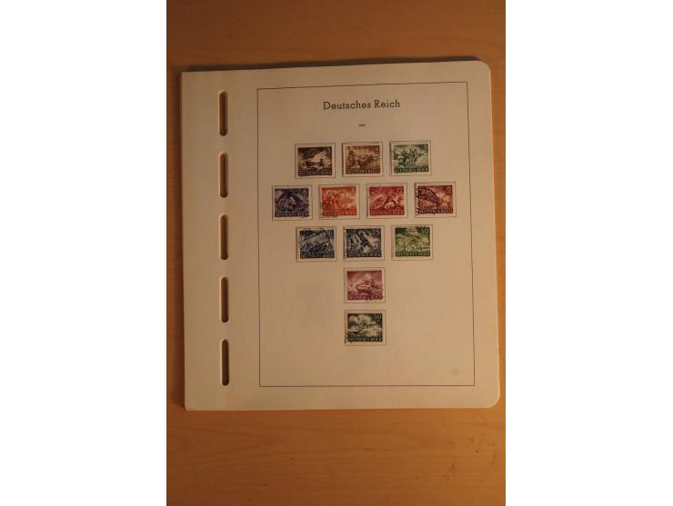 1872/1945, ungebrauchte und gestempelte, teils auch postfrische Sammlung mit u.a. Mi.-Nr. 66, 496-98 und Block 1-3, dazu gest