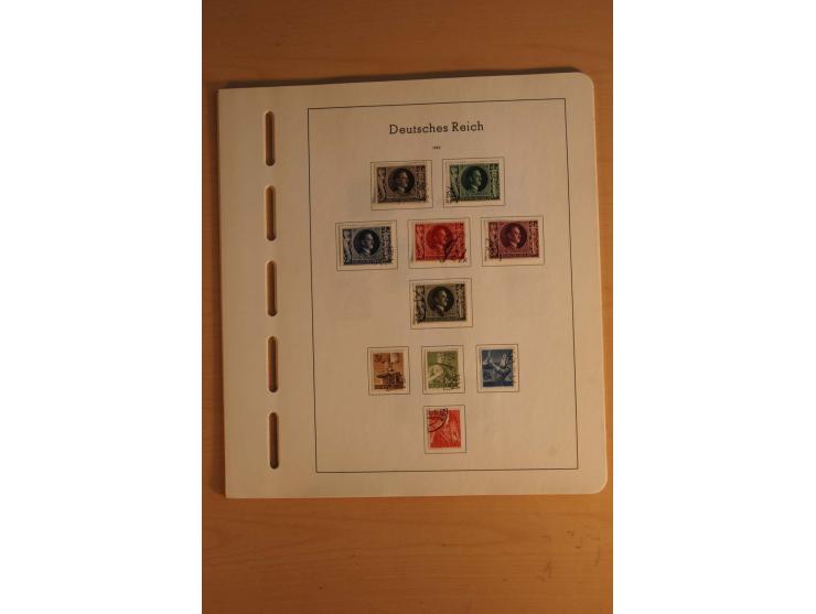 1872/1945, ungebrauchte und gestempelte, teils auch postfrische Sammlung mit u.a. Mi.-Nr. 66, 496-98 und Block 1-3, dazu gest