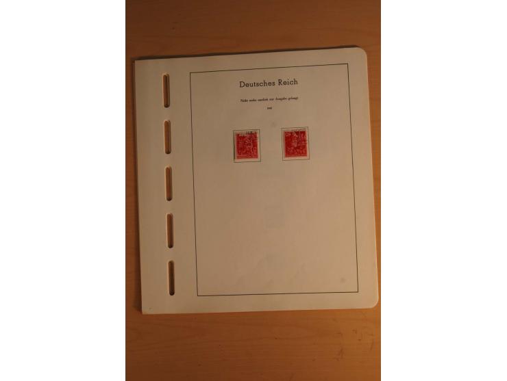 1872/1945, ungebrauchte und gestempelte, teils auch postfrische Sammlung mit u.a. Mi.-Nr. 66, 496-98 und Block 1-3, dazu gest