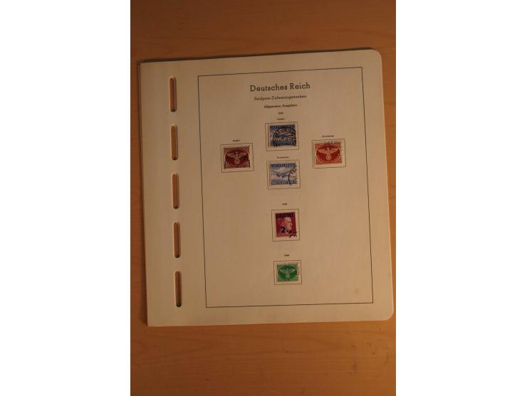 1872/1945, ungebrauchte und gestempelte, teils auch postfrische Sammlung mit u.a. Mi.-Nr. 66, 496-98 und Block 1-3, dazu gest