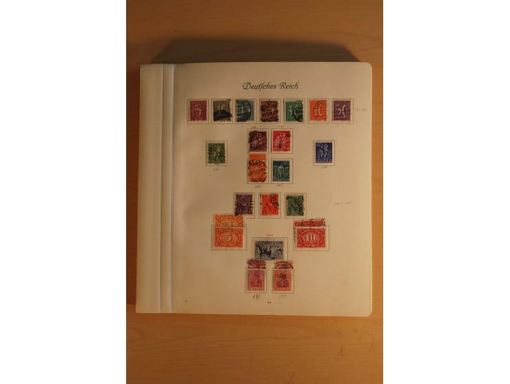 1872/1945, ungebrauchte und gestempelte, teils auch postfrische Sammlung mit u.a. Mi.-Nr. 66, 496-98 und Block 1-3, dazu gest