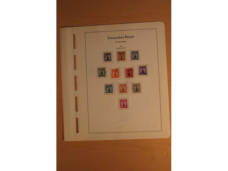 1872/1945, ungebrauchte und gestempelte, teils auch postfrische Sammlung mit u.a. Mi.-Nr. 66, 496-98 und Block 1-3, dazu gest