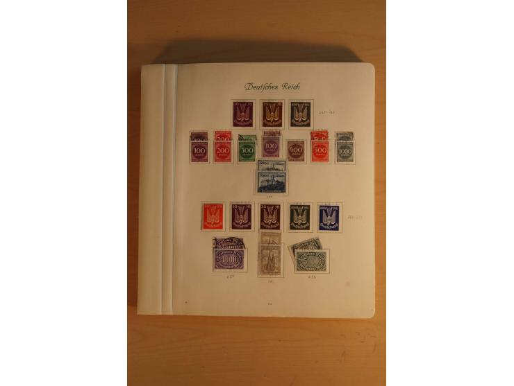 1872/1945, ungebrauchte und gestempelte, teils auch postfrische Sammlung mit u.a. Mi.-Nr. 66, 496-98 und Block 1-3, dazu gest