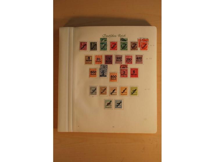 1872/1945, ungebrauchte und gestempelte, teils auch postfrische Sammlung mit u.a. Mi.-Nr. 66, 496-98 und Block 1-3, dazu gest