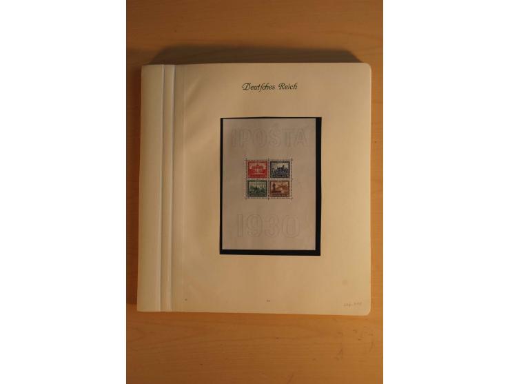 1872/1945, ungebrauchte und gestempelte, teils auch postfrische Sammlung mit u.a. Mi.-Nr. 66, 496-98 und Block 1-3, dazu gest