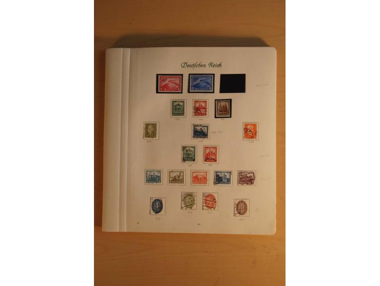1872/1945, ungebrauchte und gestempelte, teils auch postfrische Sammlung mit u.a. Mi.-Nr. 66, 496-98 und Block 1-3, dazu gest