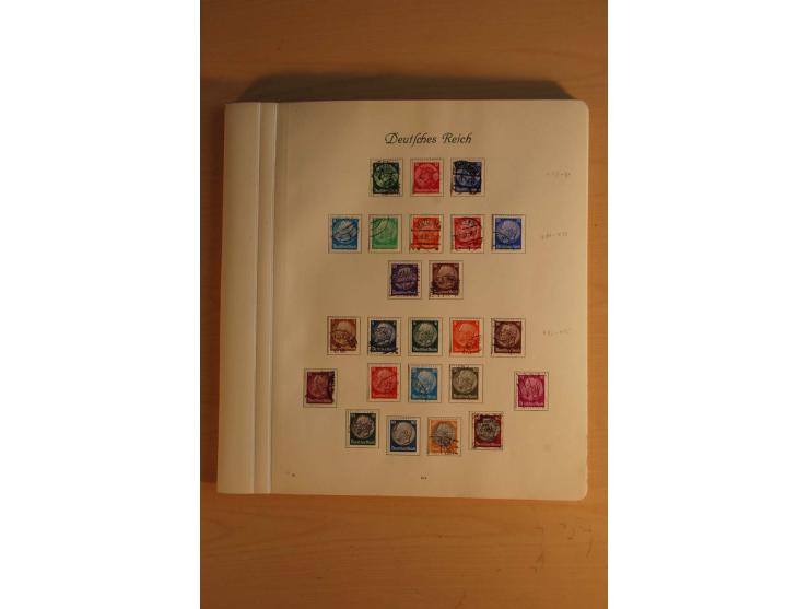 1872/1945, ungebrauchte und gestempelte, teils auch postfrische Sammlung mit u.a. Mi.-Nr. 66, 496-98 und Block 1-3, dazu gest