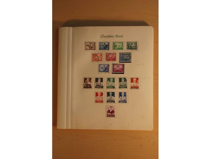 1872/1945, ungebrauchte und gestempelte, teils auch postfrische Sammlung mit u.a. Mi.-Nr. 66, 496-98 und Block 1-3, dazu gest