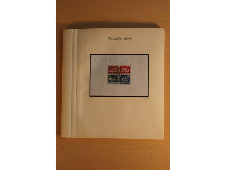 1872/1945, ungebrauchte und gestempelte, teils auch postfrische Sammlung mit u.a. Mi.-Nr. 66, 496-98 und Block 1-3, dazu gest