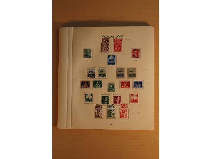 1872/1945, ungebrauchte und gestempelte, teils auch postfrische Sammlung mit u.a. Mi.-Nr. 66, 496-98 und Block 1-3, dazu gest