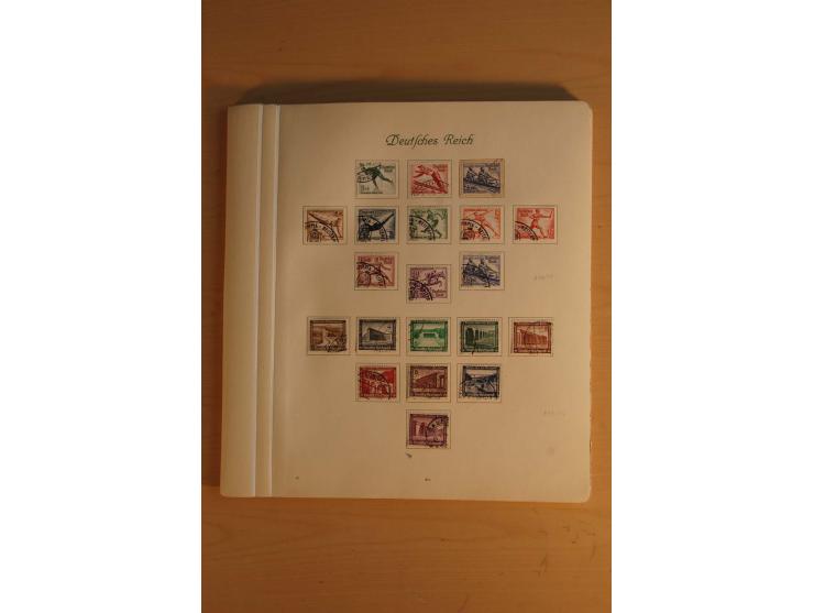 1872/1945, ungebrauchte und gestempelte, teils auch postfrische Sammlung mit u.a. Mi.-Nr. 66, 496-98 und Block 1-3, dazu gest
