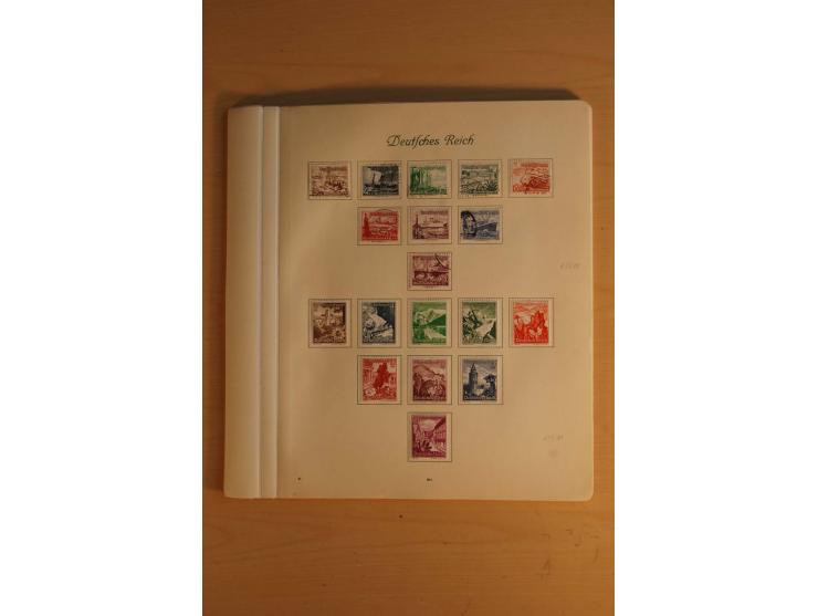 1872/1945, ungebrauchte und gestempelte, teils auch postfrische Sammlung mit u.a. Mi.-Nr. 66, 496-98 und Block 1-3, dazu gest