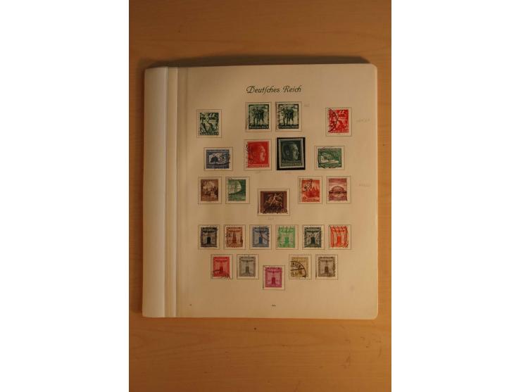 1872/1945, ungebrauchte und gestempelte, teils auch postfrische Sammlung mit u.a. Mi.-Nr. 66, 496-98 und Block 1-3, dazu gest