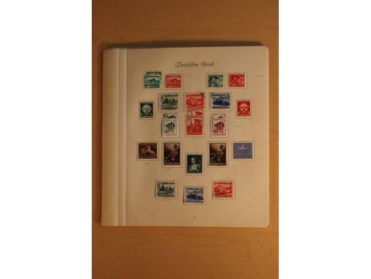 1872/1945, ungebrauchte und gestempelte, teils auch postfrische Sammlung mit u.a. Mi.-Nr. 66, 496-98 und Block 1-3, dazu gest