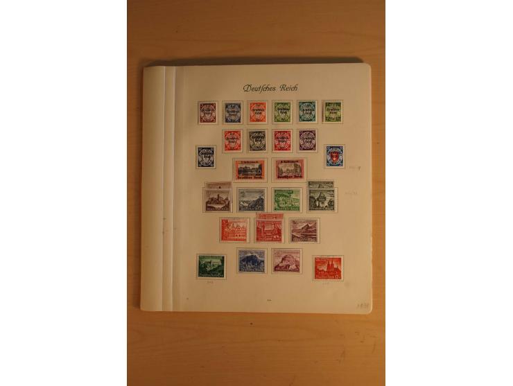 1872/1945, ungebrauchte und gestempelte, teils auch postfrische Sammlung mit u.a. Mi.-Nr. 66, 496-98 und Block 1-3, dazu gest