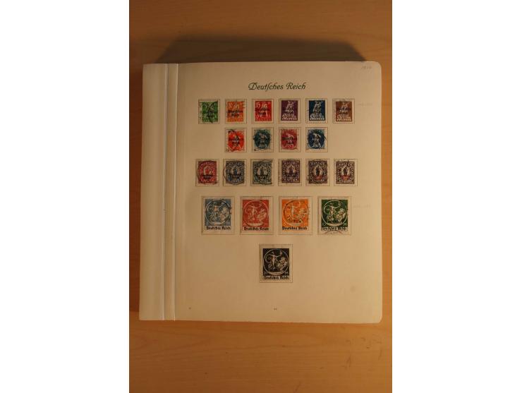1872/1945, ungebrauchte und gestempelte, teils auch postfrische Sammlung mit u.a. Mi.-Nr. 66, 496-98 und Block 1-3, dazu gest