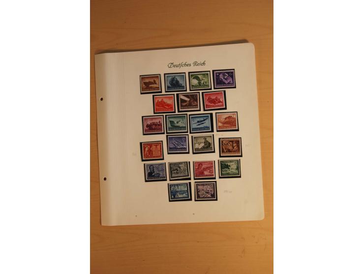 1872/1945, ungebrauchte und gestempelte, teils auch postfrische Sammlung mit u.a. Mi.-Nr. 66, 496-98 und Block 1-3, dazu gest
