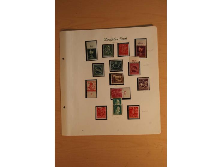 1872/1945, ungebrauchte und gestempelte, teils auch postfrische Sammlung mit u.a. Mi.-Nr. 66, 496-98 und Block 1-3, dazu gest