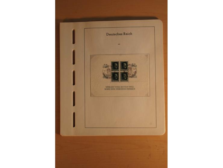 1872/1945, ungebrauchte und gestempelte, teils auch postfrische Sammlung mit u.a. Mi.-Nr. 66, 496-98 und Block 1-3, dazu gest