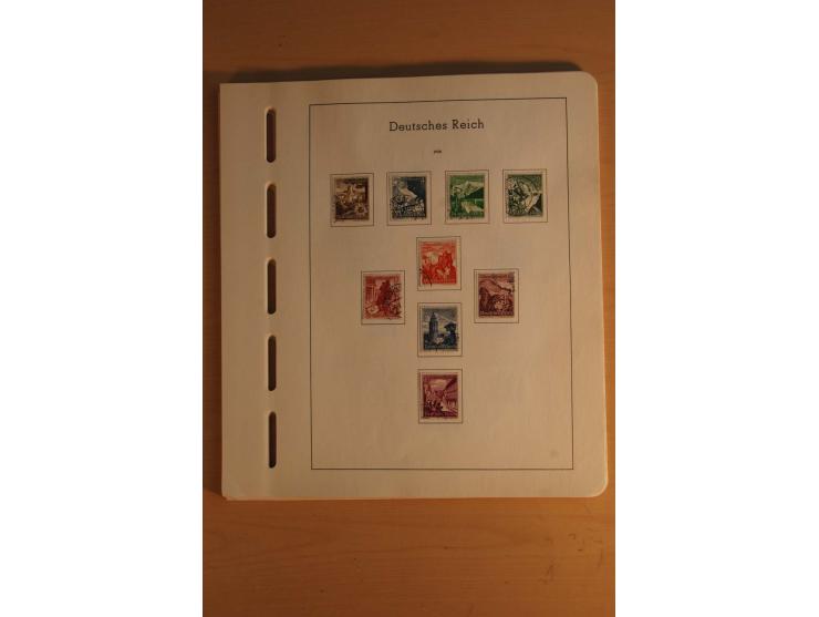 1872/1945, ungebrauchte und gestempelte, teils auch postfrische Sammlung mit u.a. Mi.-Nr. 66, 496-98 und Block 1-3, dazu gest