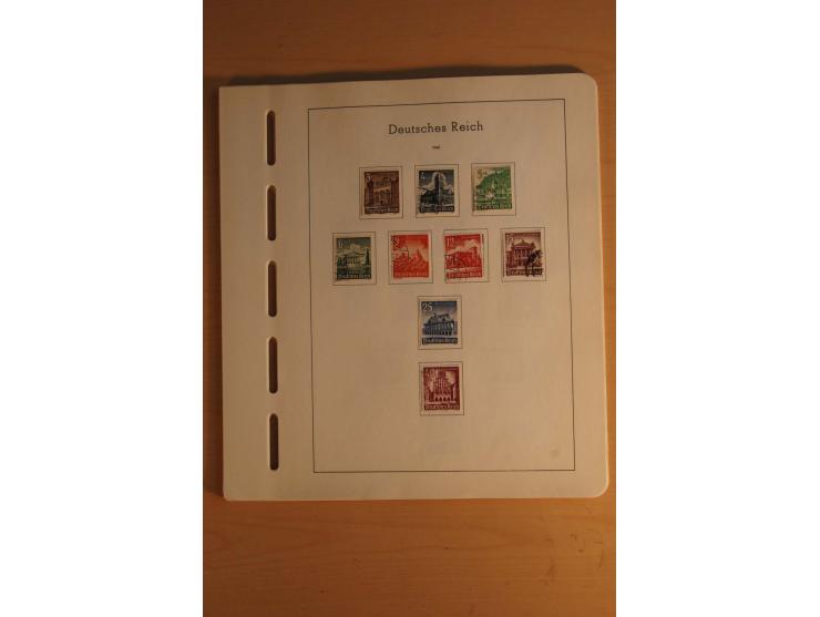 1872/1945, ungebrauchte und gestempelte, teils auch postfrische Sammlung mit u.a. Mi.-Nr. 66, 496-98 und Block 1-3, dazu gest