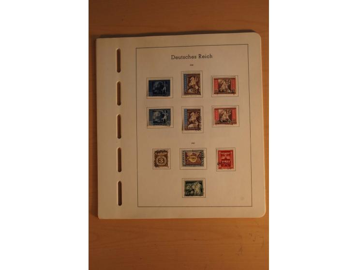 1872/1945, ungebrauchte und gestempelte, teils auch postfrische Sammlung mit u.a. Mi.-Nr. 66, 496-98 und Block 1-3, dazu gest
