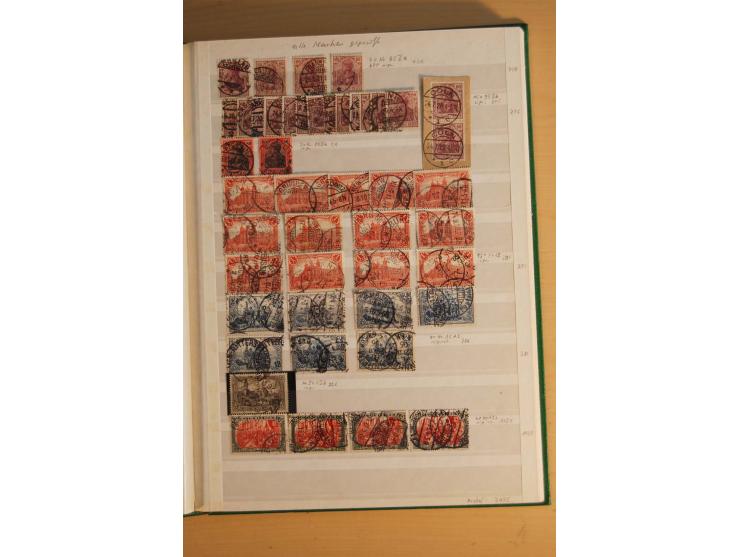 1872/1923, gestempelte Sammlung, oft mehrfach gesammelt und ab 1875 nahezu alles, der Inflateil kpl. sign., dabei etliche gut