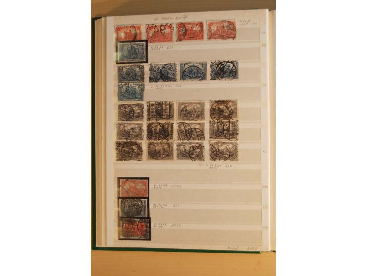 1872/1923, gestempelte Sammlung, oft mehrfach gesammelt und ab 1875 nahezu alles, der Inflateil kpl. sign., dabei etliche gut