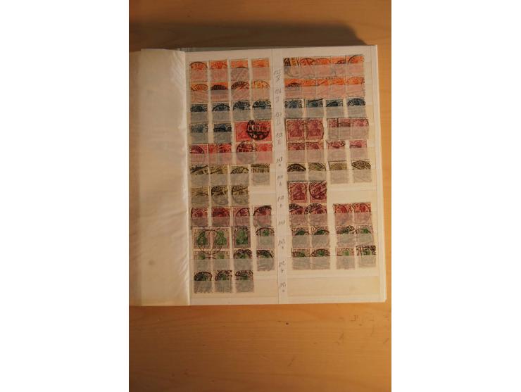 1872/1923, gestempelte Sammlung, oft mehrfach gesammelt und ab 1875 nahezu alles, der Inflateil kpl. sign., dabei etliche gut