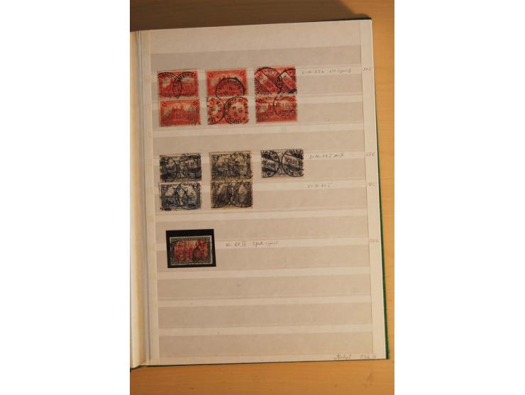 1872/1923, gestempelte Sammlung, oft mehrfach gesammelt und ab 1875 nahezu alles, der Inflateil kpl. sign., dabei etliche gut