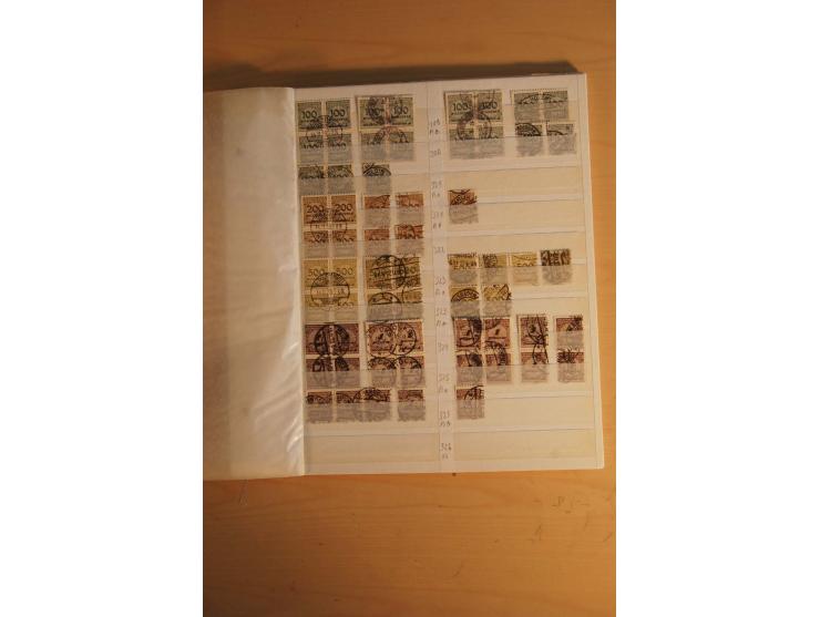 1872/1923, gestempelte Sammlung, oft mehrfach gesammelt und ab 1875 nahezu alles, der Inflateil kpl. sign., dabei etliche gut