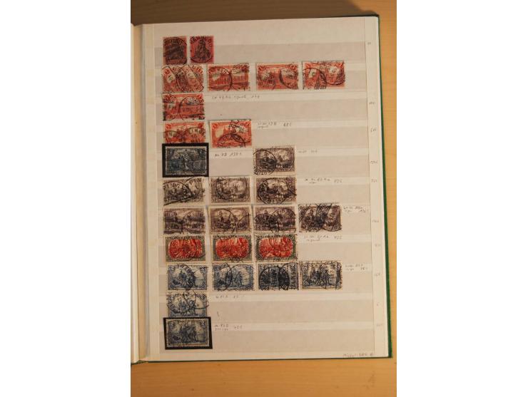 1872/1923, gestempelte Sammlung, oft mehrfach gesammelt und ab 1875 nahezu alles, der Inflateil kpl. sign., dabei etliche gut