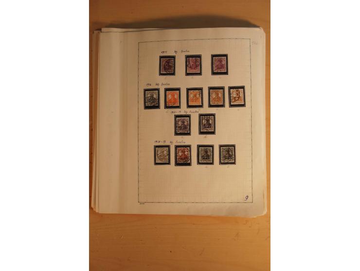  1872/1932, ungebrauchte und gestempelte Sammlung mit vielen besseren Werten dabei Mi.-Nr. 24 und 28 gestempelt, je mit Fotoa