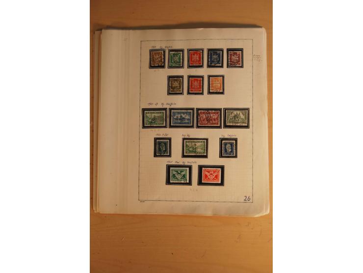  1872/1932, ungebrauchte und gestempelte Sammlung mit vielen besseren Werten dabei Mi.-Nr. 24 und 28 gestempelt, je mit Fotoa