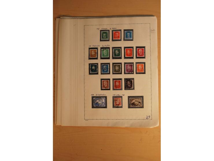  1872/1932, ungebrauchte und gestempelte Sammlung mit vielen besseren Werten dabei Mi.-Nr. 24 und 28 gestempelt, je mit Fotoa
