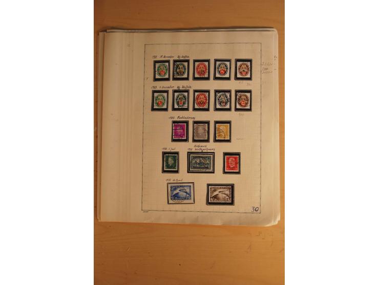  1872/1932, ungebrauchte und gestempelte Sammlung mit vielen besseren Werten dabei Mi.-Nr. 24 und 28 gestempelt, je mit Fotoa